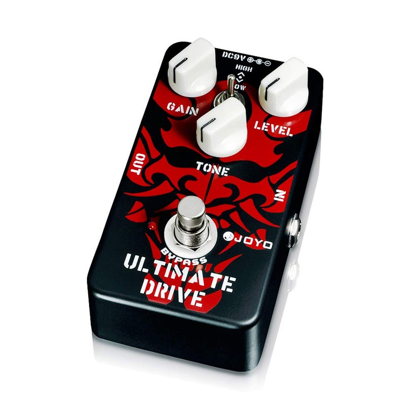 JOYO Overdrive Distortion Pedal Rich Bordering-on-Distortion Overdrive for Electric Guitar Effect - Bypass (Ultimate Drive JF-02) - Image 1